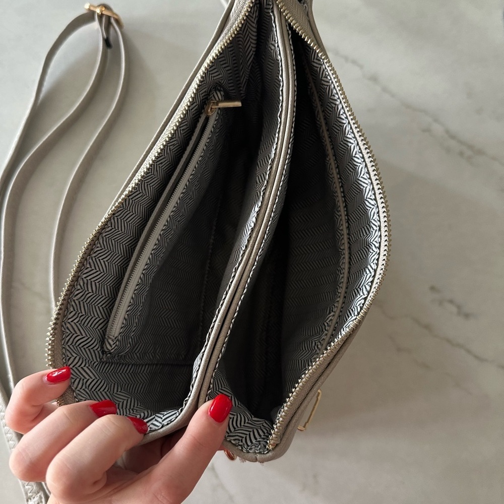 Gray Clutch Purse​ - Picture 5 of 8